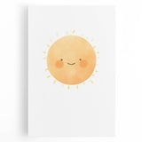 Children's Wall Decor - Happy Sun Kids Room Art Prints