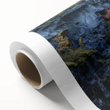 Stunning landscape canyons rolled canvas print showcasing vibrant earthy tones and intricate details, ideal for enhancing home decor and creating a serene atmosphere.