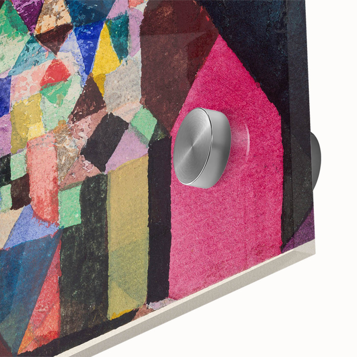 Modern Wall Art Print - Municipal Jewel by Paul Klee - Colorful Abstract Decor