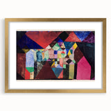 Modern Wall Art Print - Municipal Jewel by Paul Klee - Colorful Abstract Decor