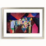 Modern Wall Art Print - Municipal Jewel by Paul Klee - Colorful Abstract Decor