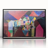 Modern Wall Art Print - Municipal Jewel by Paul Klee - Colorful Abstract Decor