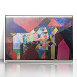 Modern Wall Art Print - Municipal Jewel by Paul Klee - Colorful Abstract Decor