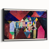 Modern Wall Art Print - Municipal Jewel by Paul Klee - Colorful Abstract Decor