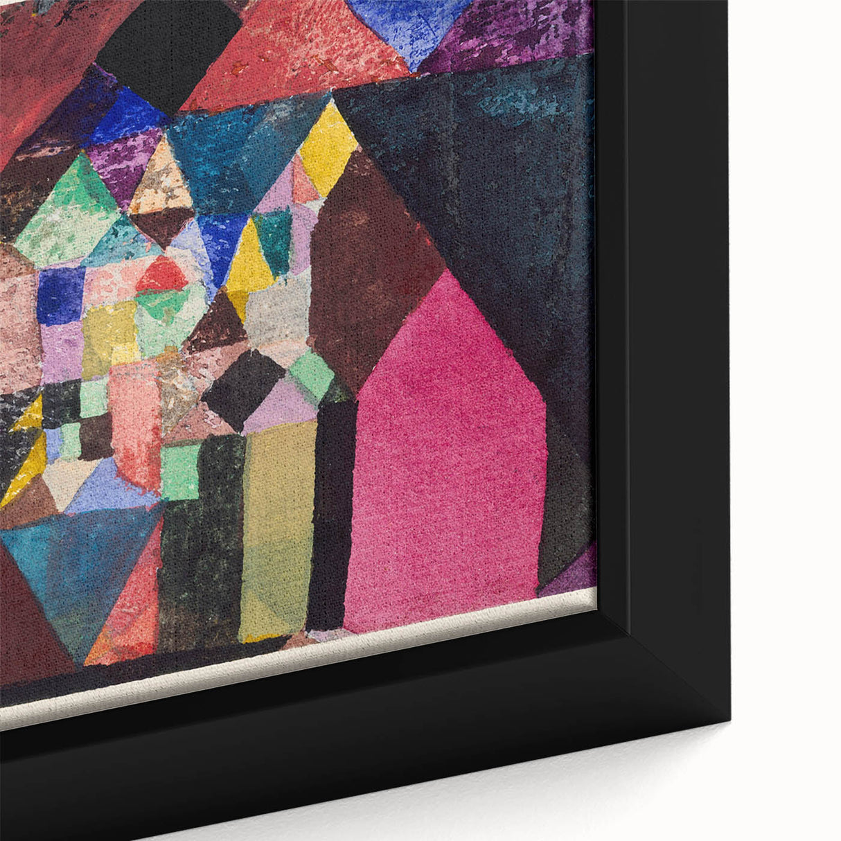 Modern Wall Art Print - Municipal Jewel by Paul Klee - Colorful Abstract Decor