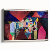 Modern Wall Art Print - Municipal Jewel by Paul Klee - Colorful Abstract Decor
