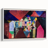 Modern Wall Art Print - Municipal Jewel by Paul Klee - Colorful Abstract Decor