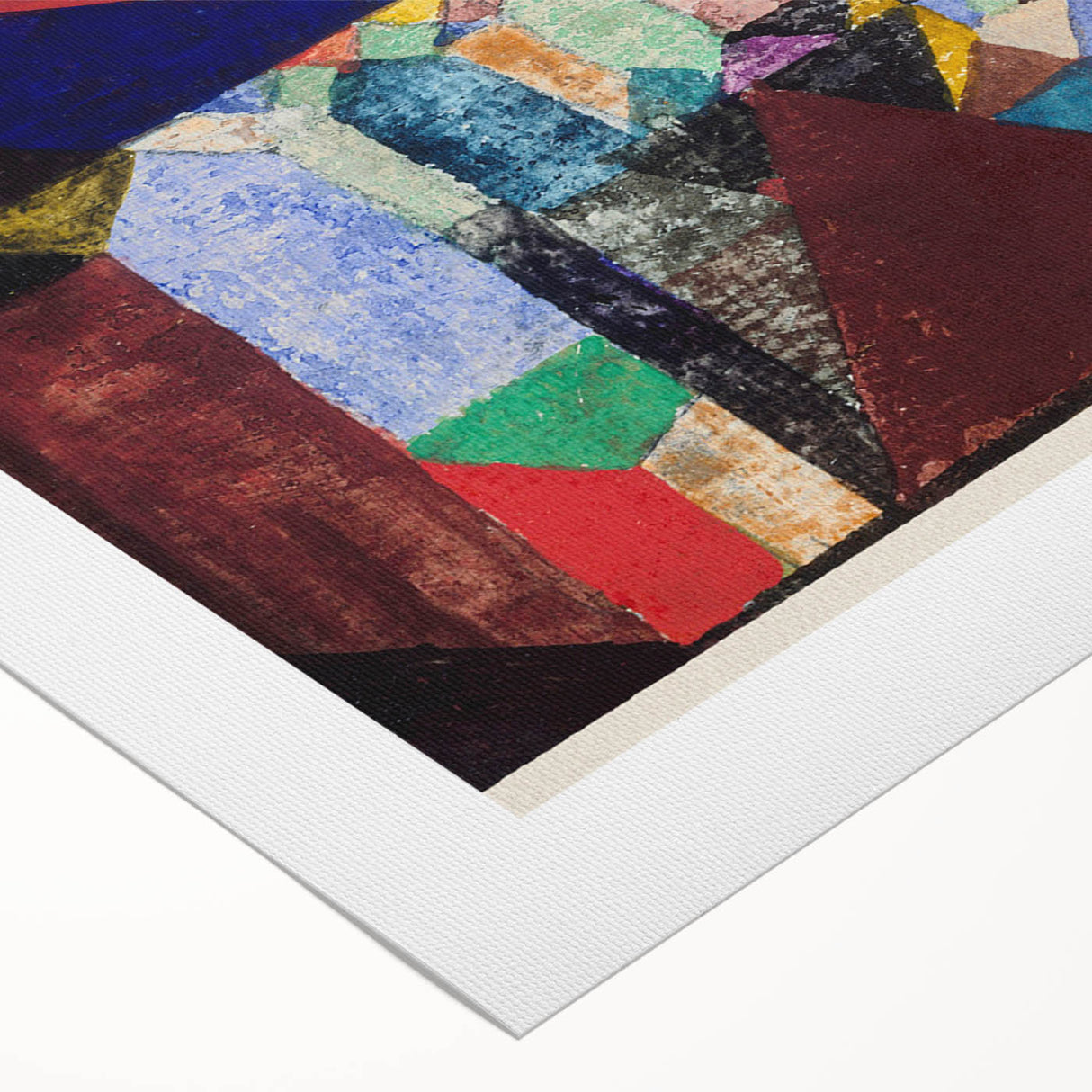 Modern Wall Art Print - Municipal Jewel by Paul Klee - Colorful Abstract Decor