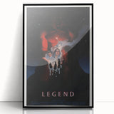 Retro Legend Poster Art - Vintage Fantasy Adventure Movie Prints