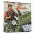 Vintage John Deere Tractors Retro Poster - Nostalgic Wall Art