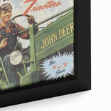 Vintage John Deere Tractors Retro Poster - Nostalgic Wall Art