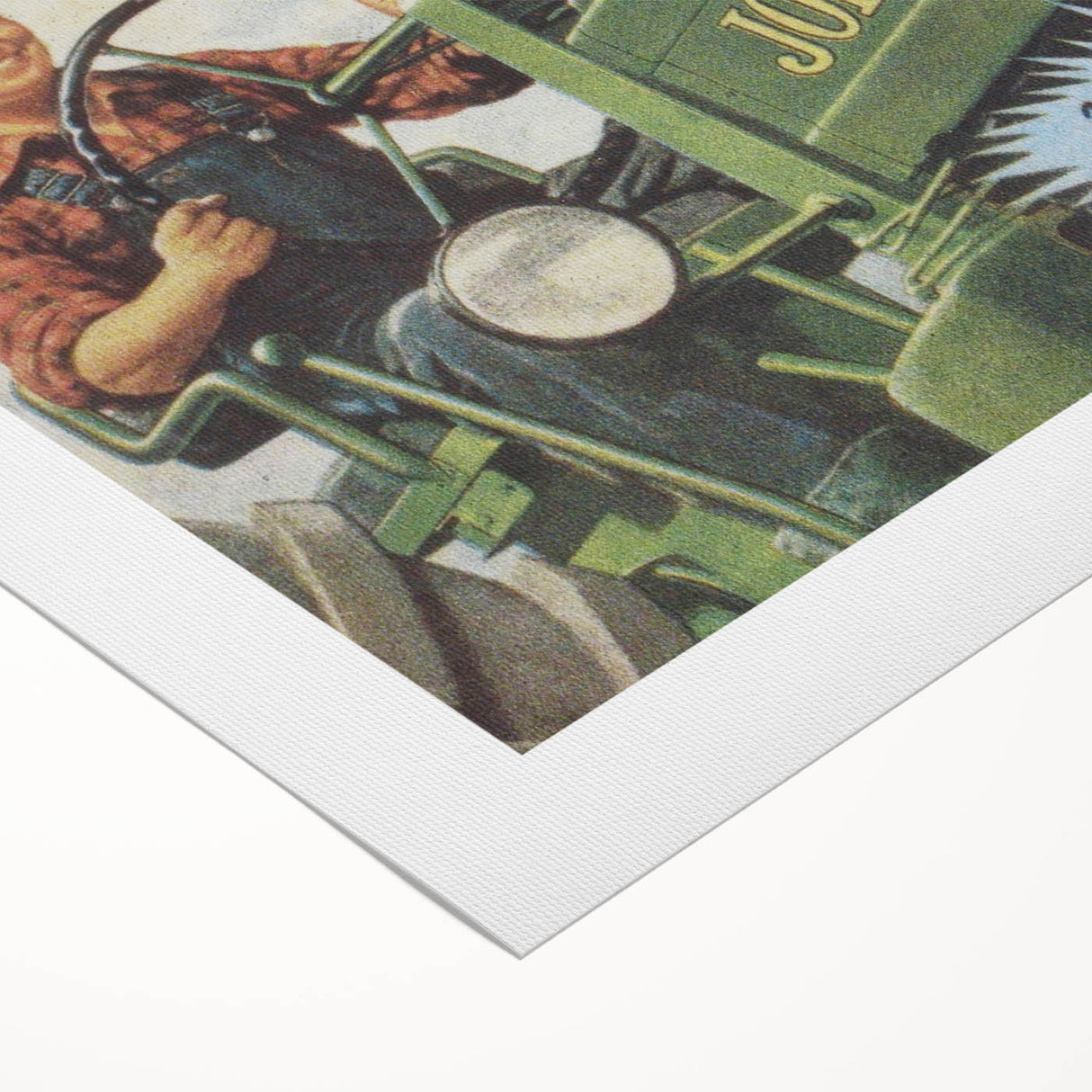 Vintage John Deere Tractors Retro Poster - Nostalgic Wall Art