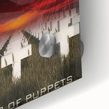 Metallica Retro Wall Art – Master of Puppets Vintage Print