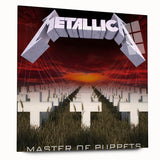 Metallica Retro Wall Art – Master of Puppets Vintage Print