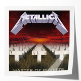 Metallica Retro Wall Art – Master of Puppets Vintage Print