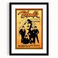 Blondie 1979 U.S. Tour Poster Art - Retro Music Wall Decor
