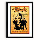 Blondie 1979 U.S. Tour Poster Art - Retro Music Wall Decor