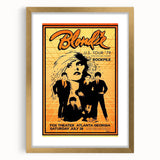 Blondie 1979 U.S. Tour Poster Art - Retro Music Wall Decor