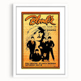 Blondie 1979 U.S. Tour Poster Art - Retro Music Wall Decor