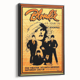 Blondie 1979 U.S. Tour Poster Art - Retro Music Wall Decor