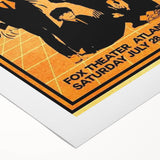 Blondie 1979 U.S. Tour Poster Art - Retro Music Wall Decor