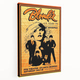 Blondie 1979 U.S. Tour Poster Art - Retro Music Wall Decor
