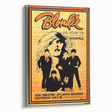 Blondie 1979 U.S. Tour Poster Art - Retro Music Wall Decor