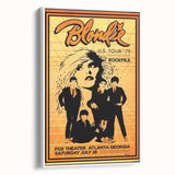Blondie 1979 U.S. Tour Poster Art - Retro Music Wall Decor