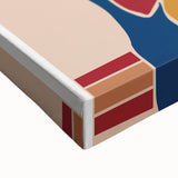 Vintage Holland Travel Poster – Dutch Girl with Tulips Art