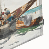 Vibrant Realism Market Scene | Nassau Market by Winslow Homer Print