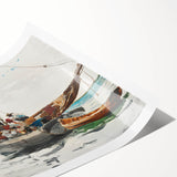 Vibrant Realism Market Scene | Nassau Market by Winslow Homer Print