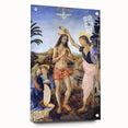 Leonardo da Vinci: The Baptism of Christ Renaissance Art Print