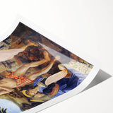 Leonardo da Vinci: The Baptism of Christ Renaissance Art Print