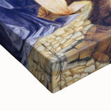 Leonardo da Vinci: The Baptism of Christ Renaissance Art Print