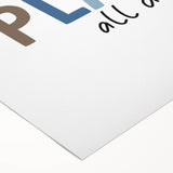 Let's Read and Play - Boys Room Wall Art Kids Wall Art Prints