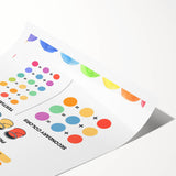 STEM Learning Wall Art - Elements of Art Color Mixing Chart