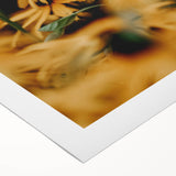 Art deco poster featuring a stylized spring scene in pastel shades on rolled canvas, suitable for dining room decor.