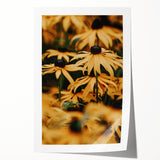 Extra large rolled print of spring floral art in pastel shades, suitable for dining room or bathroom wall decor.