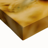 Large art depicting a black and white landscape painting on stretched canvas, ideal for bedroom wall decor.