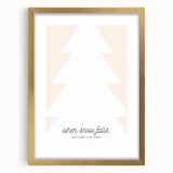 Extra large abstract art print featuring textured white and gray swirls on canvas, framed in gold.