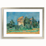 Impressionist Landscape Wall Art - The Pigeon Tower by Cézanne Print