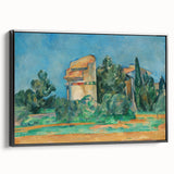 Impressionist Landscape Wall Art - The Pigeon Tower by Cézanne Print