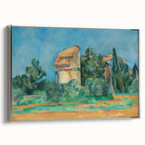 Impressionist Landscape Wall Art - The Pigeon Tower by Cézanne Print