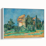 Impressionist Landscape Wall Art - The Pigeon Tower by Cézanne Print