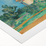 Impressionist Landscape Wall Art - The Pigeon Tower by Cézanne Print