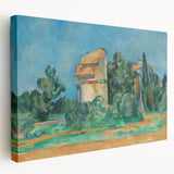 Impressionist Landscape Wall Art - The Pigeon Tower by Cézanne Print
