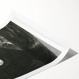 Modern Wall Art - Mysterious Angelic Vision in Monochrome Design