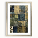 Abstract Rustic Wall Art - Textured Patterns for Farmhouse Decor