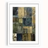 Abstract Rustic Wall Art - Textured Patterns for Farmhouse Decor