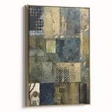 Abstract Rustic Wall Art - Textured Patterns for Farmhouse Decor